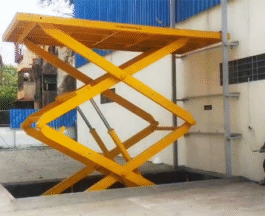PIT Mounted Scissor Lift Table