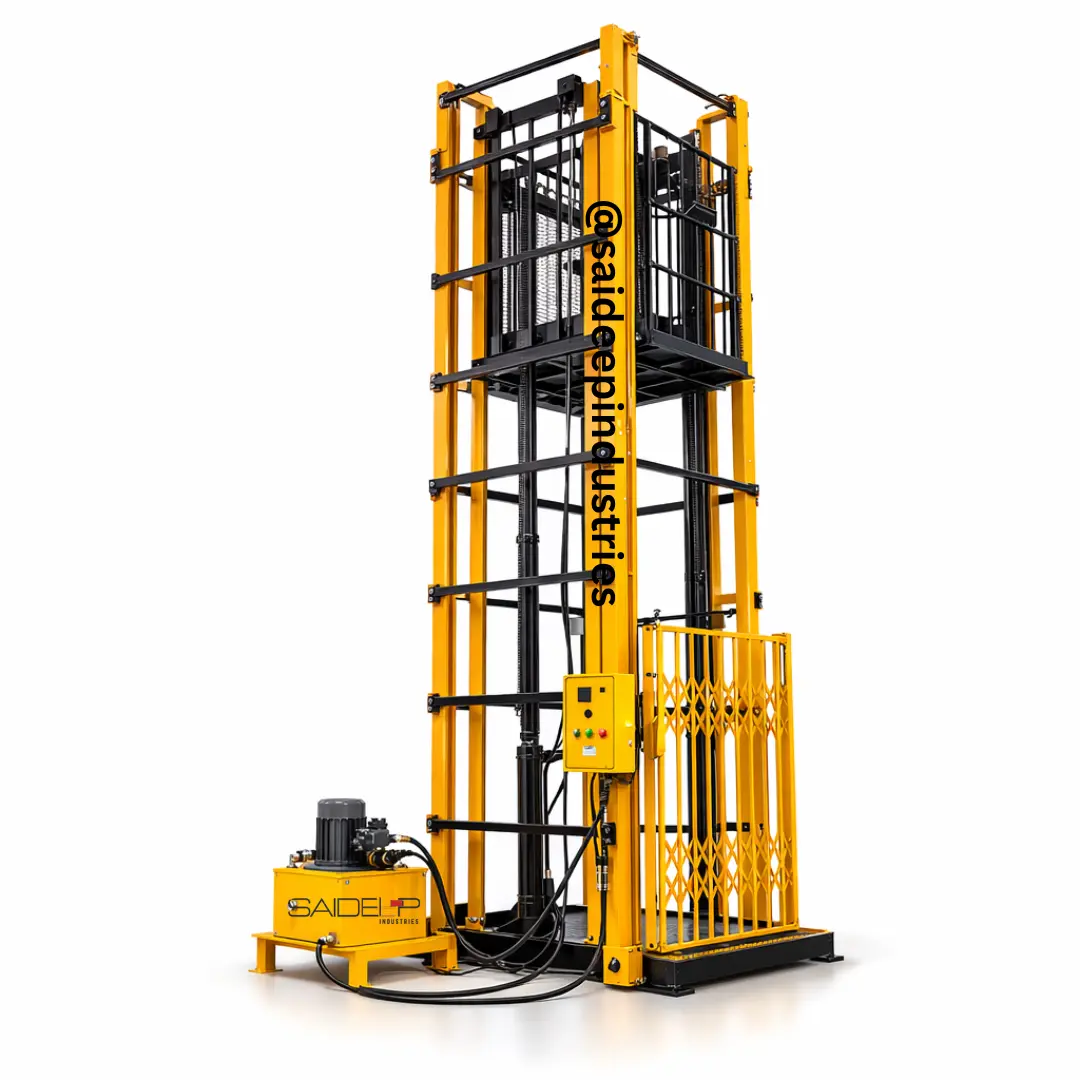 Goods Lift Double Mast (Hydraulics)