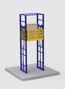 Goods Lift Double Mast (Hydraulics)