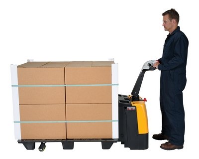 Semi Battery Operated Pallet Truck - BOPT - Image 2