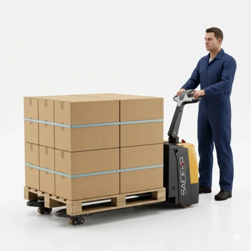 Semi Battery Operated Pallet Truck BOPT | Pallet Truck Battery
