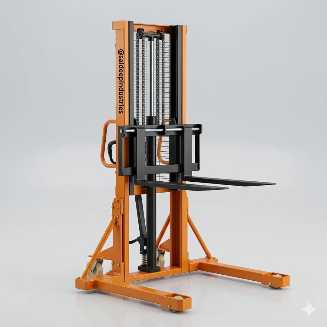 Straddle Leg Stacker - 1.6 Mtr. Manual - Image 2