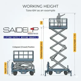 High Rise Scissor Lift Table – 6 Mtr
