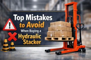 Read more about the article Top Mistakes to Avoid When Buying a Hydraulic Stacker