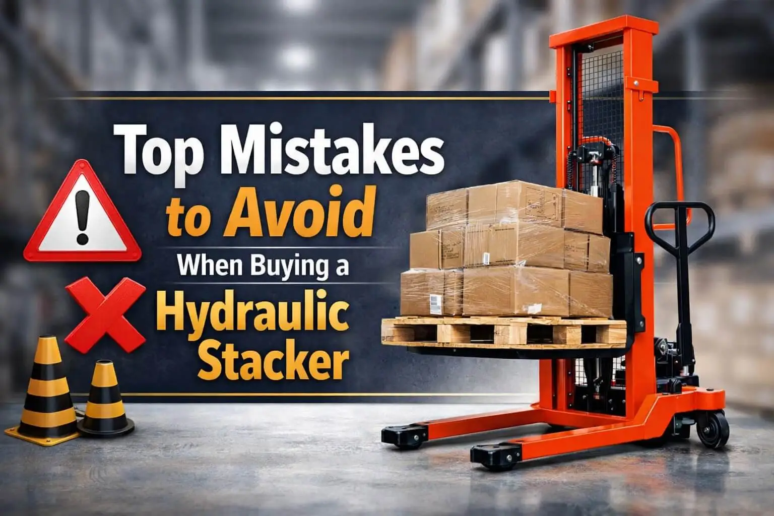 Top Mistakes to Avoid When Buying a Hydraulic Stacker