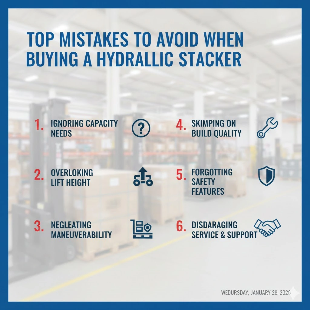 Top Mistakes to Avoid When Buying a Hydraulic Stacker