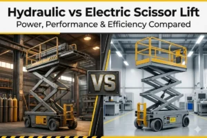 Read more about the article Hydraulic Scissor Lift vs Electric Scissor Lift – Which One is Better?