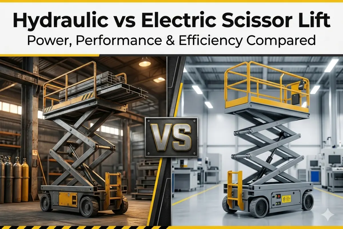 Scissor Lift vs Electric Scissor Lift