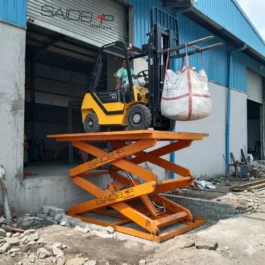 PIT Mounted Scissor Lift Table
